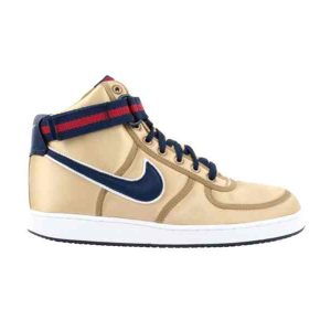 Nike Vandal Métallique Or Minuit Marine Baskets 308753 741
