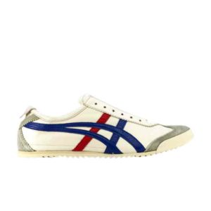 Baskets Onitsuka Tiger Mexico 66 Deluxe Blanc Bleu Rouge TH938L 0146