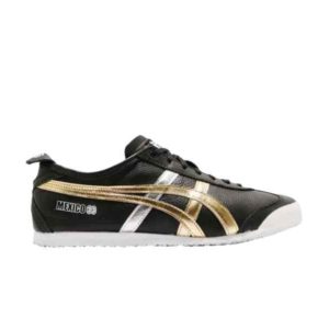 Baskets Onitsuka Tiger Mexico 66 Or Métallisé Rouge D5V2L 9094