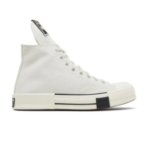 Rick Owens x DRKSHDW DRKSTAR Baskets Converse Chuck 70 High Egret 172346C