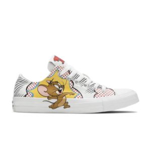 Baskets basses Tom et Jerry x Converse Chuck Taylor All Star en carton 165732C