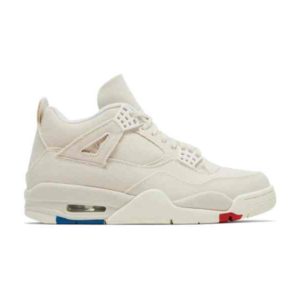 Wmns Air Jordan 4 Retro Baskets en toile vierge DQ4909 100