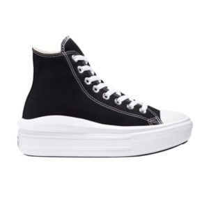 Baskets Wmns Converse Chuck Taylor All Star High Move Noir Blanc 568497C