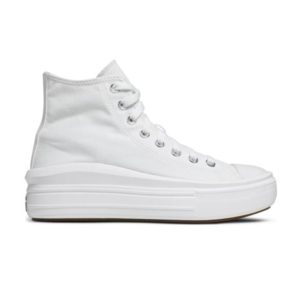 Baskets Wmns Converse Chuck Taylor All Star High Move Blanc Ivoire 568498C