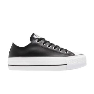 Baskets Wmns Converse Chuck Taylor All Star Lift Clean Ox Noir 561681C