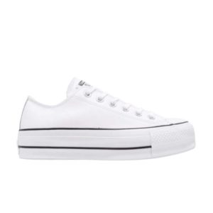 Baskets Wmns Converse Chuck Taylor All Star Lift Clean Ox Blanc 561680C