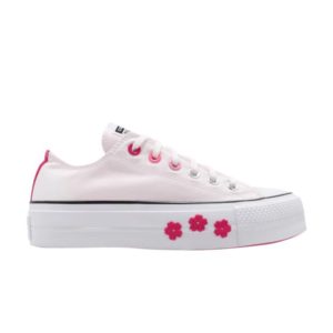 Femmes Converse Chuck Taylor All Star Lift Ox Valentine Baskets Jaune 566765C