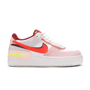Baskets Wmns Nike Air Force 1 Shadow Team Rouge Orange Perle CU8591 600