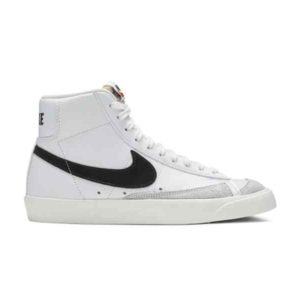 Baskets Wmns Nike Blazer Mid 77 Vintage Blanc Noir CZ1055 100