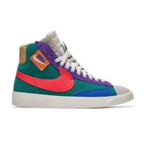 Baskets Wmns Nike Blazer Mid Rebel Multi-Color Vert CQ7786 561