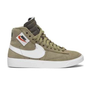 Baskets Wmns Nike Blazer Mid Rebel XX Neutre Olive Noir BQ4022 201