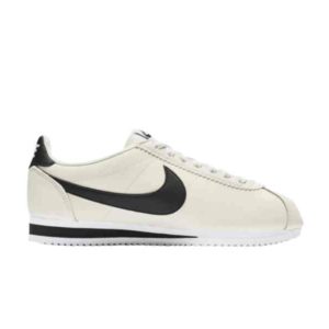 Baskets Wmns Nike Classic Cortez Cuir Pale Ivoire 807471 111