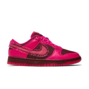 Baskets Wmns Nike Dunk Low Valentine's Day Team Rouge/Rose Prime DQ9324 600