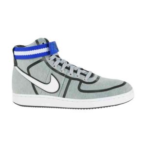Baskets Wmns Nike Vandal High Matte Argent Verre Bleu Crème 310067 011