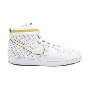 Baskets Wmns Nike Vandal High Premium Mettalic Or Foncé 325321 171