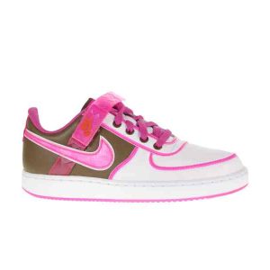 Baskets Wmns Nike Vandal Low Blanc Cacao Rose Gris Feu 312492 263