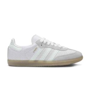 Baskets Wmns adidas Samba OG Blanc Menthe Gris Noir CG6108