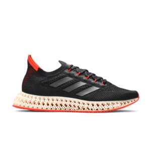 adidas 4DFWD Baskets Noir Rouge Solaire Blanc FY3963