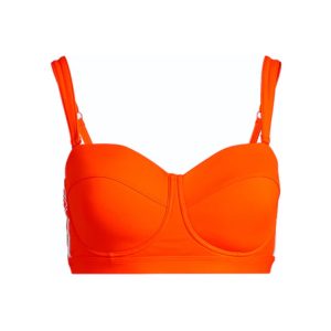 Maillot de bain de sport adidas Ivy Park Corset Bikini Top (Grande taille) Solar Orange Blanc 433275