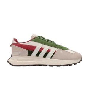 Baskets adidas Retropy E5 beige vert GX8840