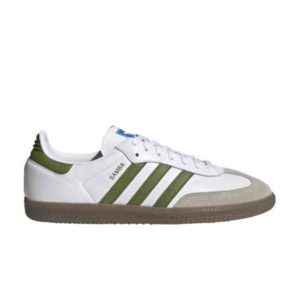adidas Samba OG Blanc Tech Olive EE7055