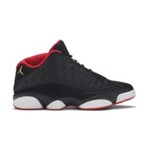 Air Jordan 13 Retro Low Bred Baskets Blanc 310810 027