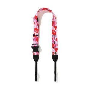 BAPE A Baignade APE ABC Camo Caméra Large Sangle Rose Rose 474032