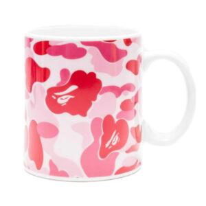 BAPE A Bathroom Ape ABC Camo Mug Rose Rose 474038