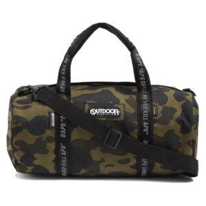 BAPE A Swimming Ape Bape x Outdoor Products 1st Camo Duffel Bag Vert Vert 474722