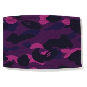Écharpe BAPE A Swimming Ape Color Camo Cache-Cou Violet Violet 474801