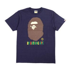 T-shirt BAPE A Swimming Ape Colors par Bathing Ape Tee Marine Noir 474822