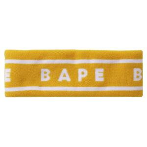 Bandeau BAPE A Swimming Ape Jaune Noir 474831