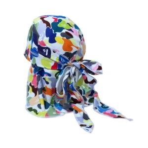 Durag BAPE A Bain Ape Multi Camo Du-Rag Blanc Blanc 474967