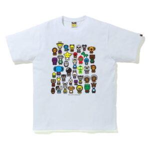 T-shirt BAPE A à Z (SS21) Blanc Blanc 482527
