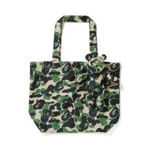 Sac bandoulière BAPE ABC Bear Eco Bag Vert Noir 482646