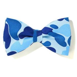 Noeud papillon BAPE ABC Bowtie Bleu Gris 482687