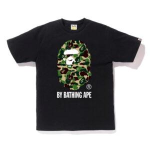 T-shirt BAPE ABC By Bathing Tee Noir/Vert Noir/Vert 483169