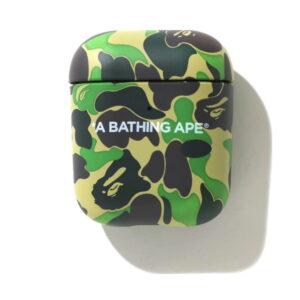 Étui BAPE ABC Camo Airpods (SS21) Vert Vert 483735