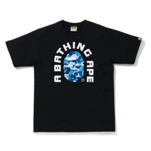 BAPE ABC Camo College 2020 Tee Noir/Bleu Noir/Bleu 486183