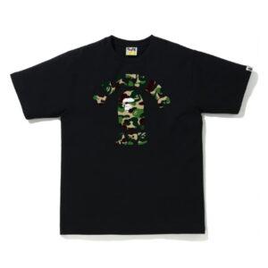 BAPE ABC Camo College Tee (SS21) Noir/Vert Noir/Vert 486231
