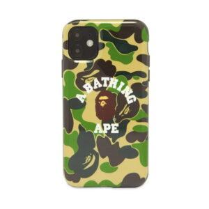 Coque de protection BAPE ABC Camo College iPhone 11 Case Vert Vert 486191