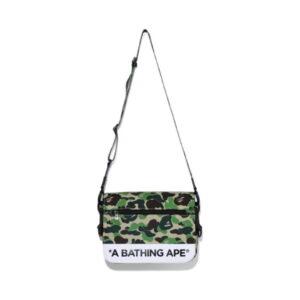Sac à bandoulière BAPE ABC Camo Double Strap Bag Vert Vert 487907