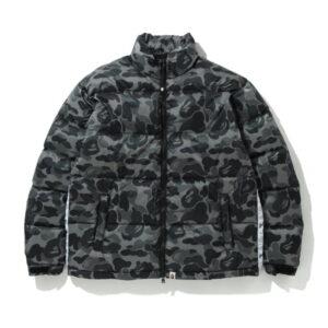 Doudoune BAPE ABC Camo Doudoune Noir Noir 487911