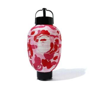 Lanterne BAPE ABC Camo Lanterne Japonaise Rose Rose 489041