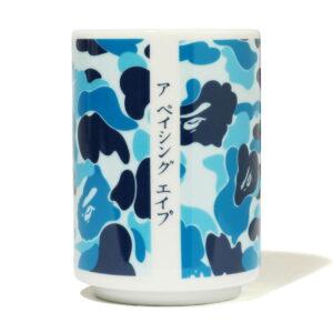 Tasse BAPE ABC Camo tasse à thé japonaise bleu bleu 489049