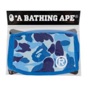BAPE ABC Camo Masque Bleu Bleu 489081