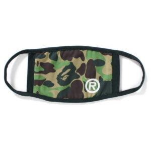 BAPE ABC Camo Masque Vert Noir 489077