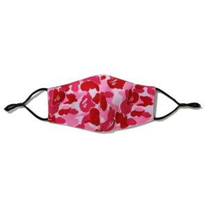 Masque camouflage BAPE ABC (SS21) Rose Rose 489069