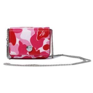BAPE ABC Camo Micro Sac à bandoulière Rose Rose 489091