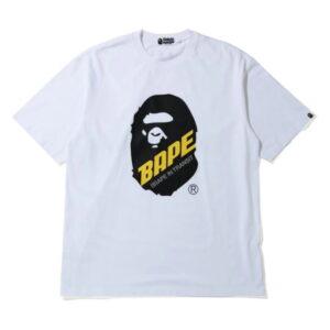 T-Shirt BAPE (B)Ape In Transit Ape Head T-Shirt surdimensionné blanc blanc 472590